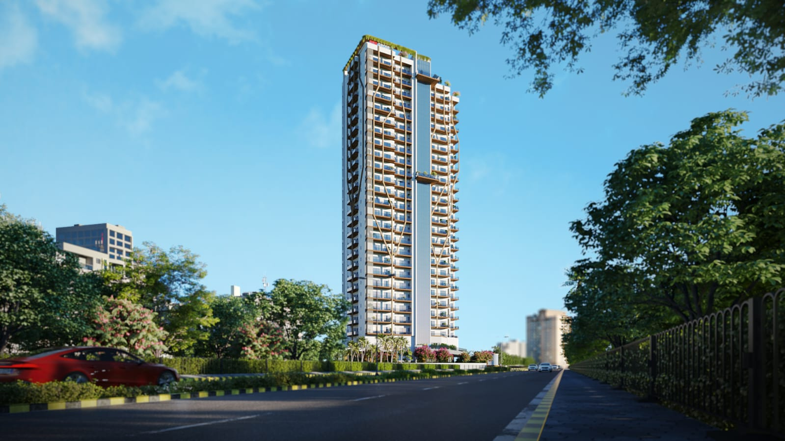 My Home99 Wrap A Round Balconies